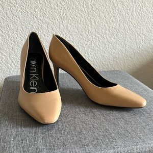 Beige Calvin Klein Heels